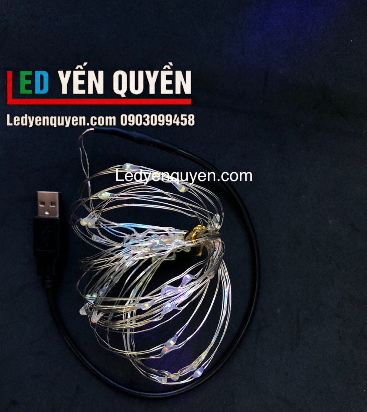 LED Dây Đom Đóm Noen USB 5V - 5m 